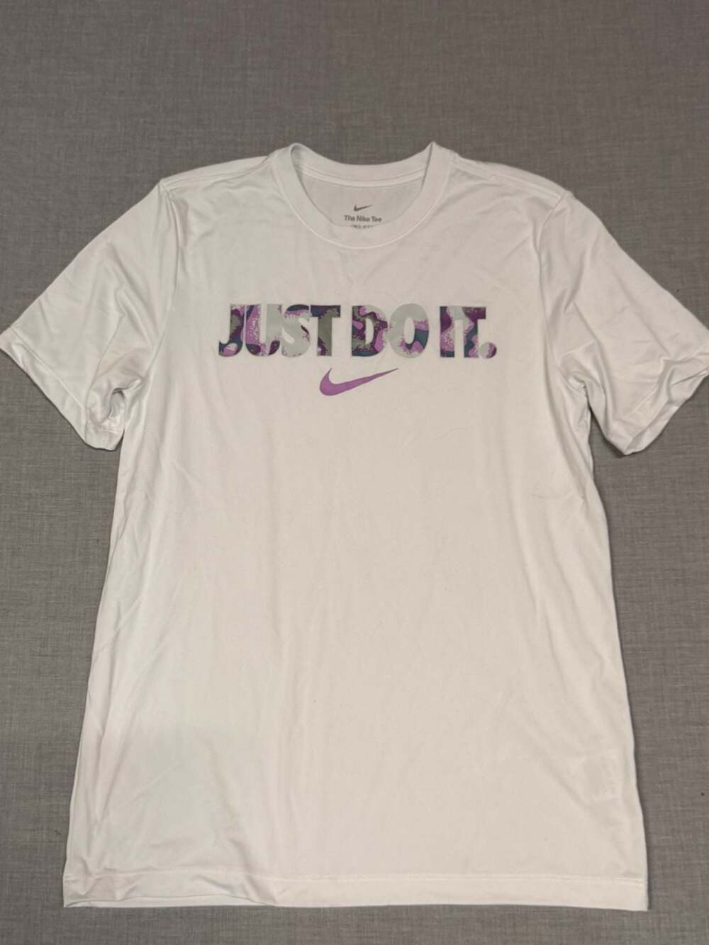 Nike Dri-FIT Just Do It Graphic White Size M